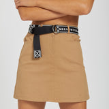 Skirt and belt combo - brown