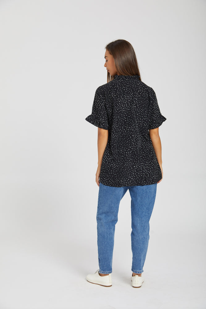 Scattered girlfriend blouse